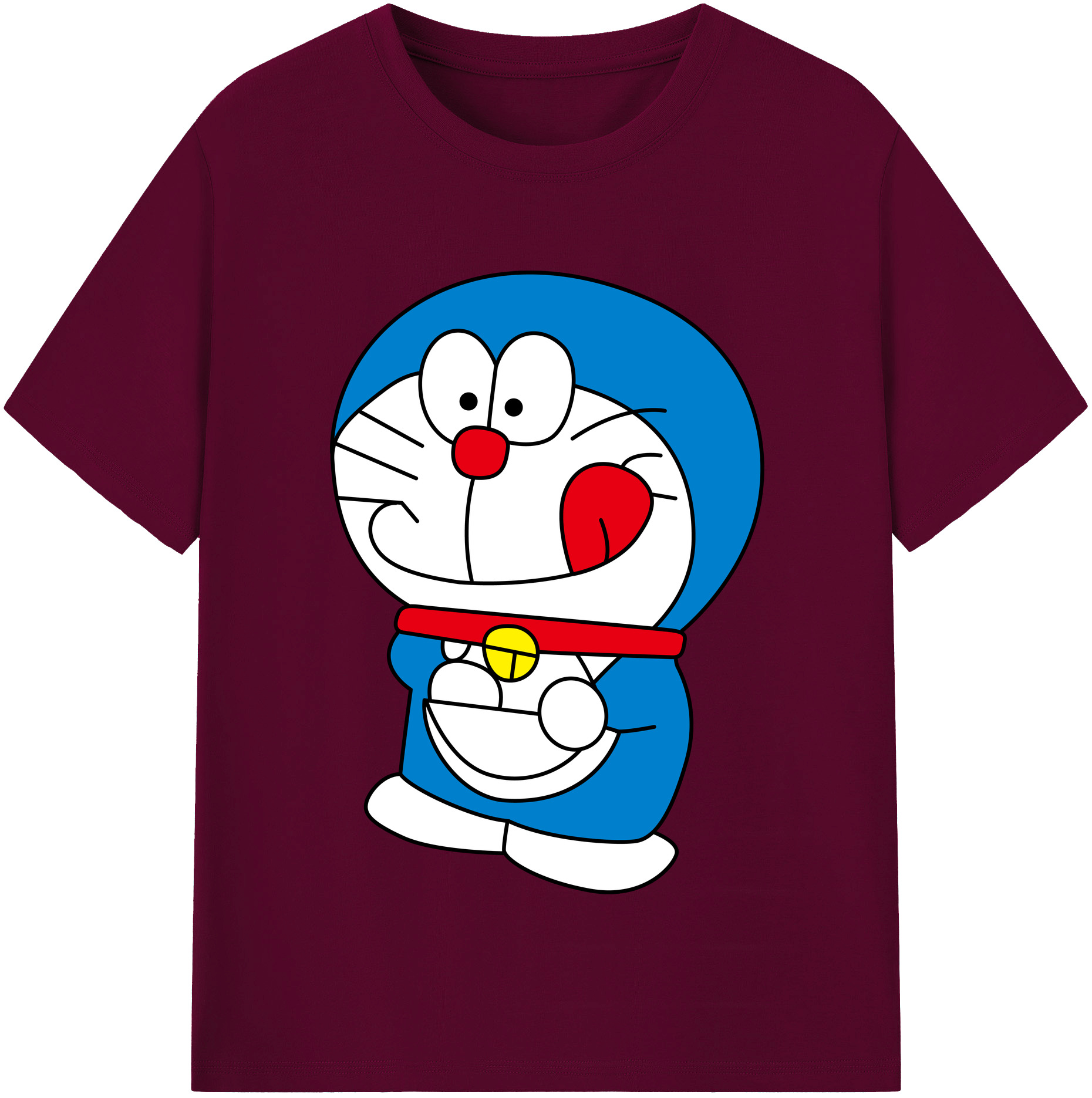 （画像用） ドラえもん Doraemon レディースカジュアルプリントTシャツ（綿100％）
